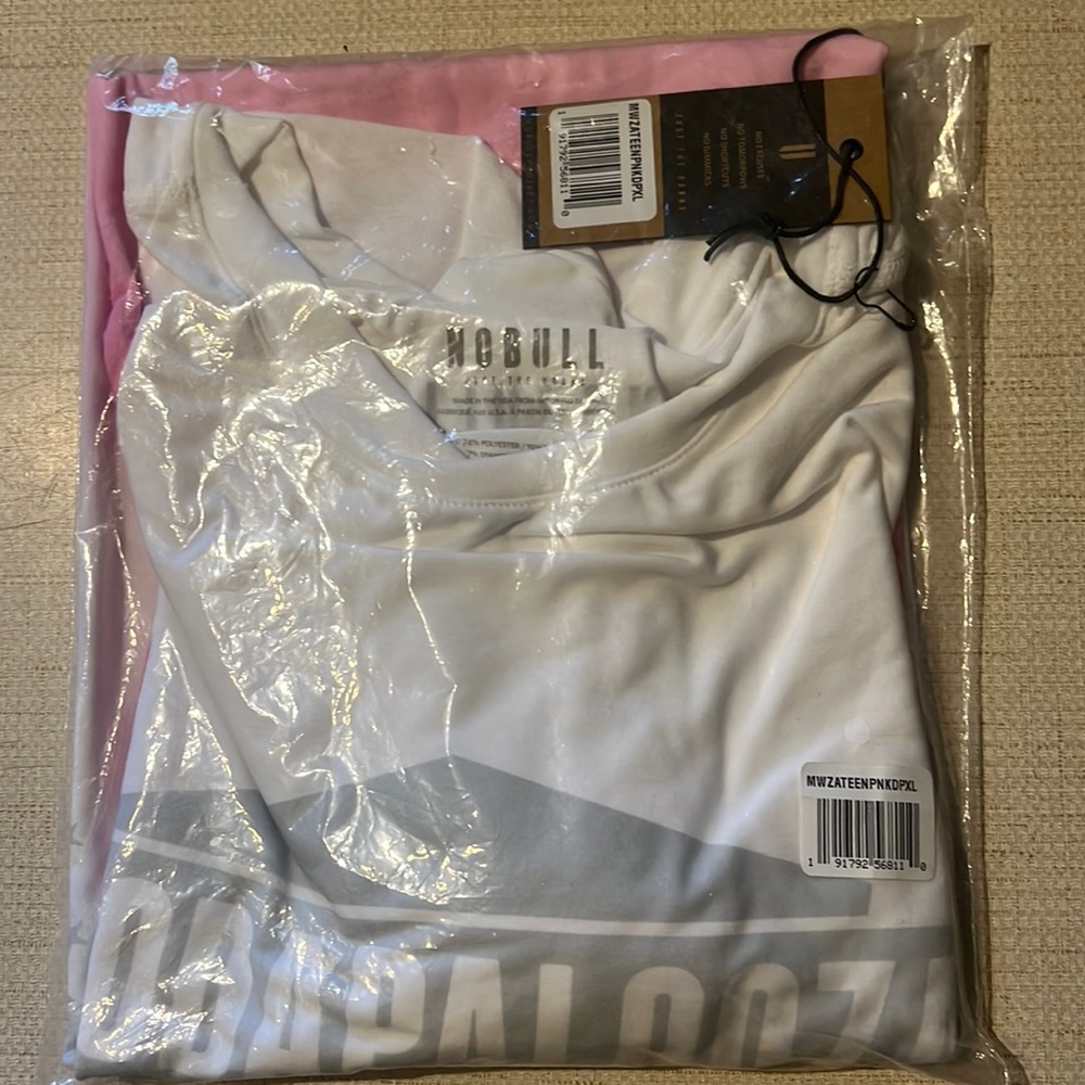 NOBULL Wodapalooza Men’s Shirt XL (white/pink)
